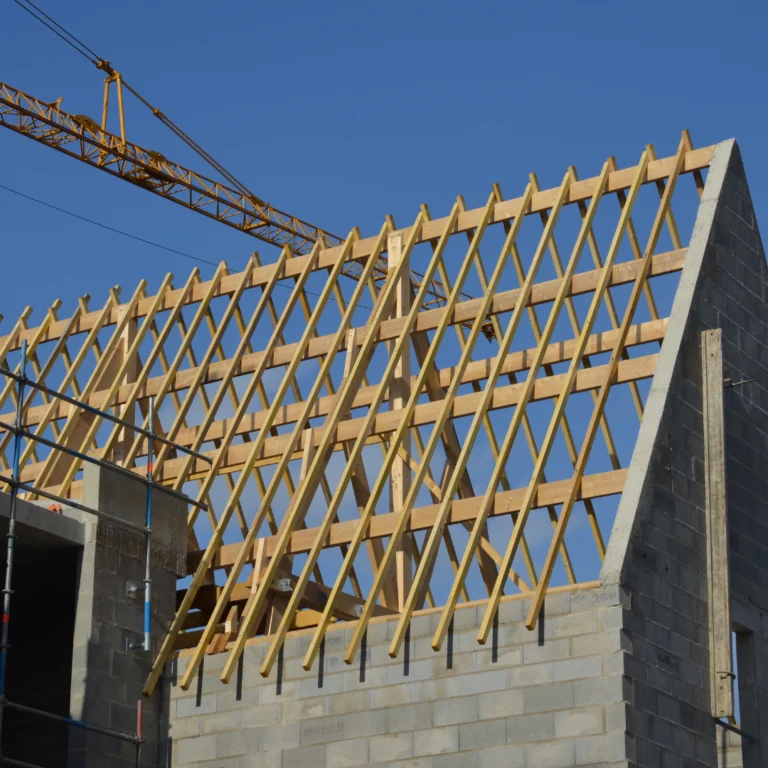 Charpente – chantier Couvreur Montauroux RB