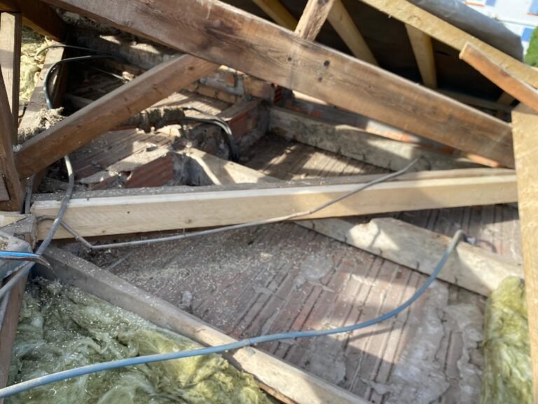 Charpente – chantier Couvreur Montauroux RB