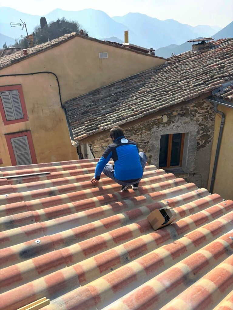 Charpente – chantier Couvreur Montauroux RB