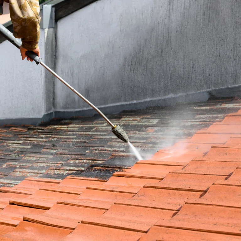 Nettoyage & démoussage – chantier Couvreur Montauroux RB