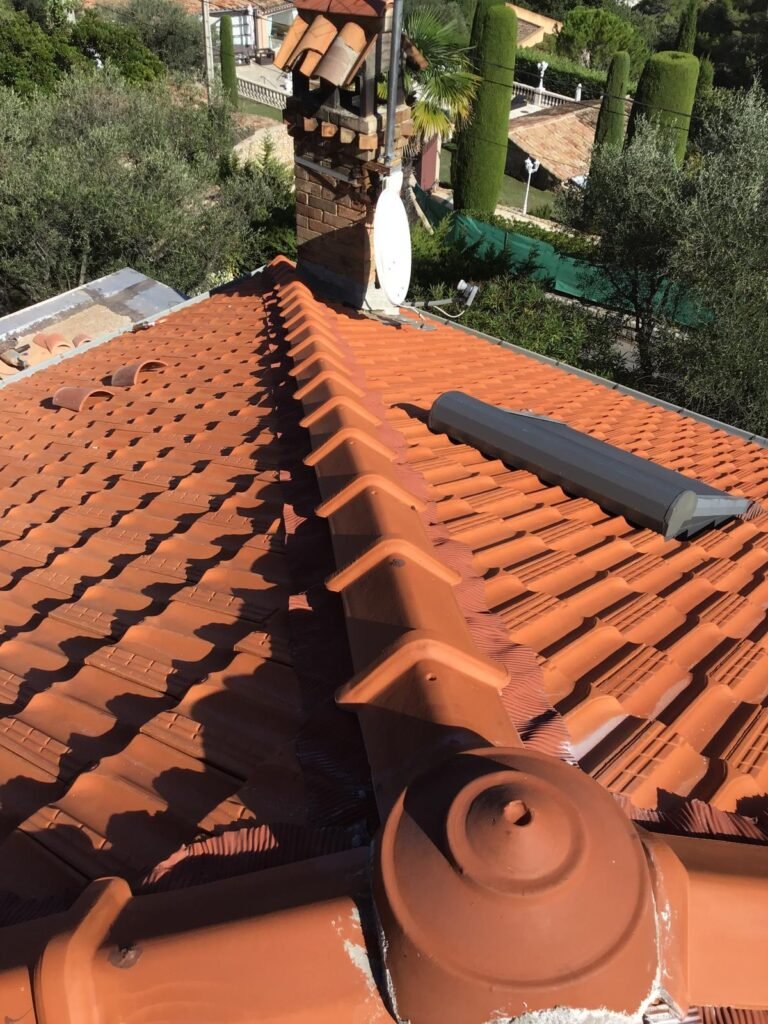 Rénovation – chantier Couvreur Montauroux RB