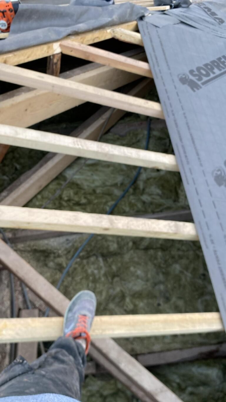 Charpente – chantier Couvreur Montauroux RB